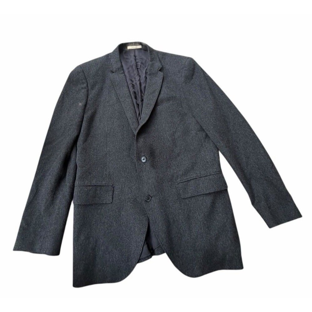 Club Monaco New York x Loro Piana 100% Cashmere Gray Blazer Grant Fit 42R